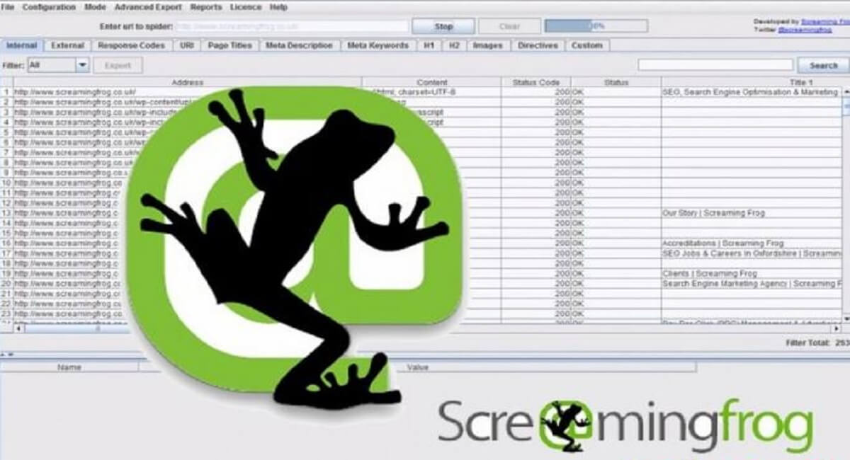 screaming frog seo spider licence details