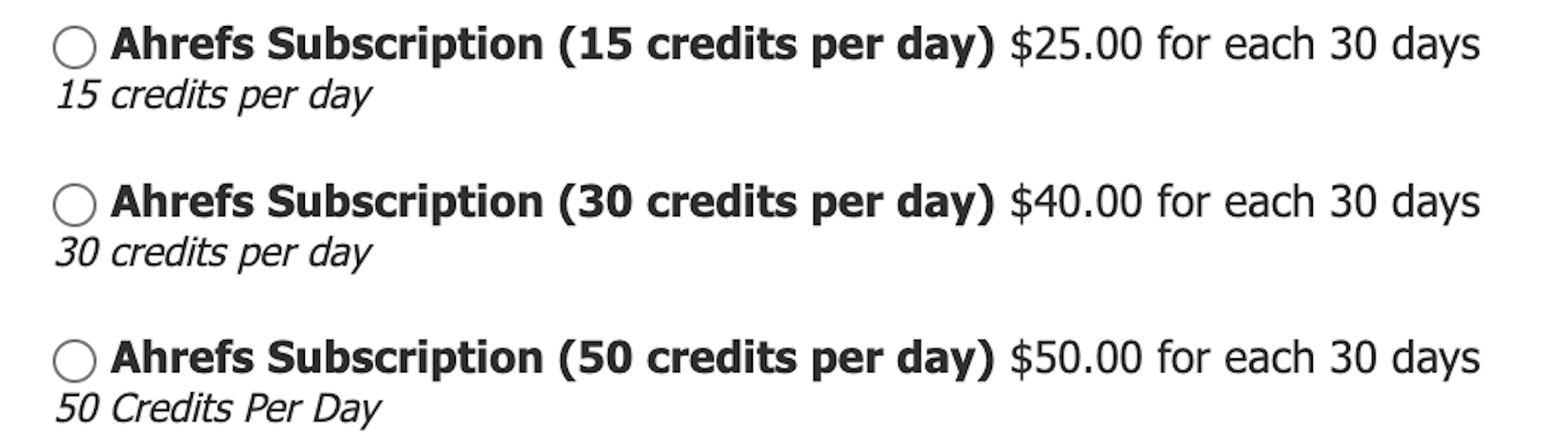 Ahrefs Group Buy Pricing plans