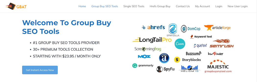 The Best Group Buy SEO Tools Provider 